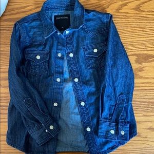 True Religion Denim Shirt- Toddler